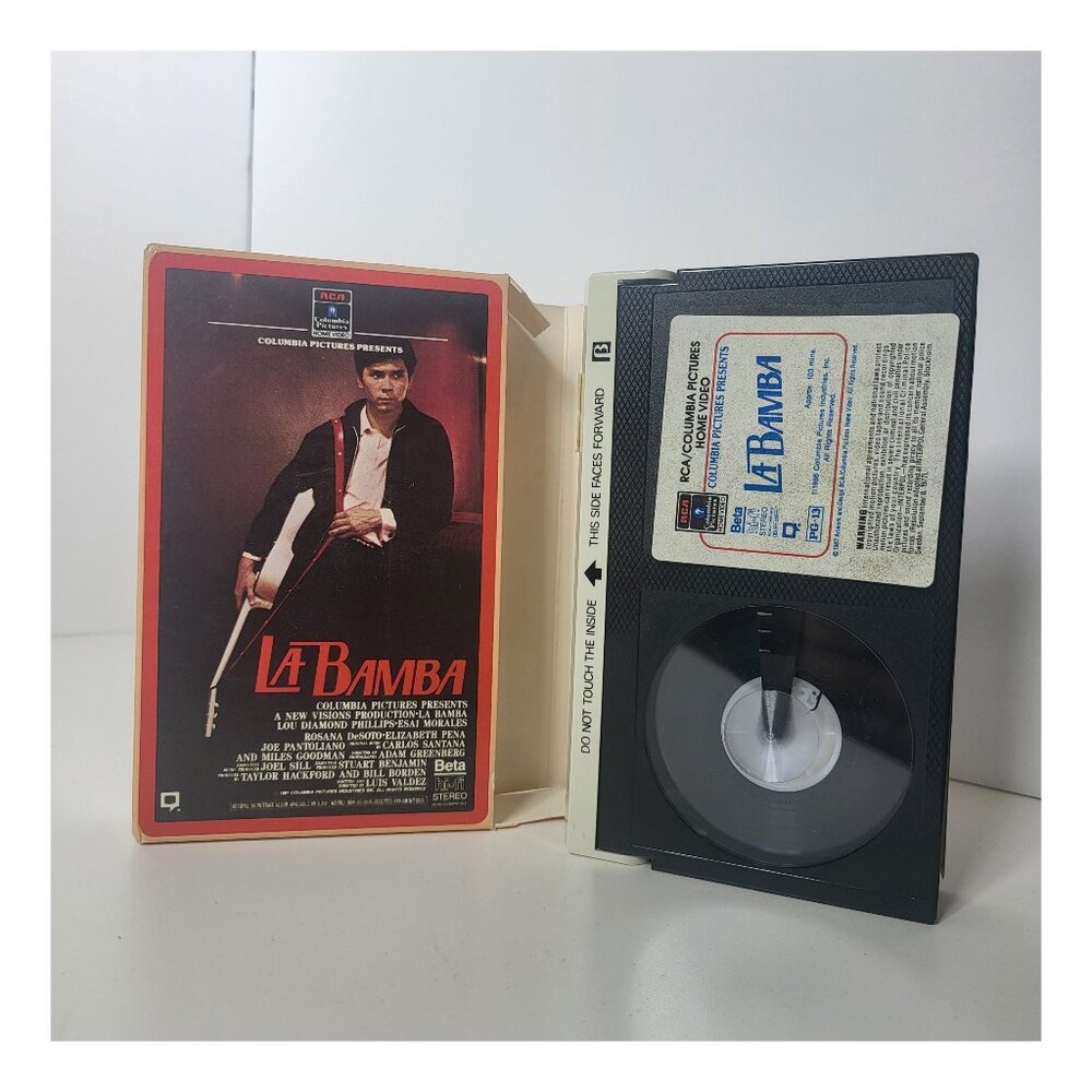 La Bamba BETA Tape Betamax (Not VHS) Lou Diamond Phillips